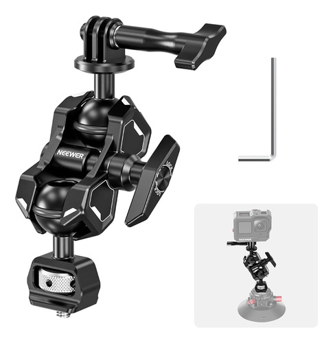 Soporte De Brazo Mágico Neewer Para Hero11 10 Osmo Action 3 