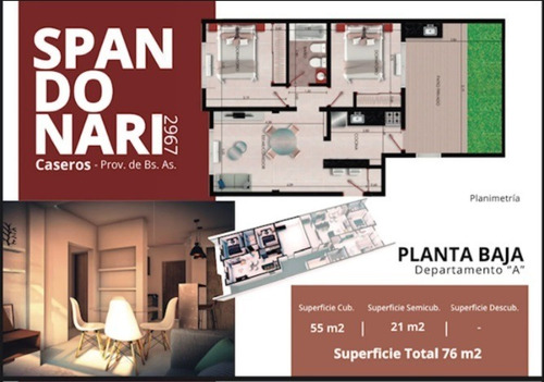 Imagen 12 de 12 de Dpto. A Estrenar 1er Piso A (con Balcón) - Venta De Pozo