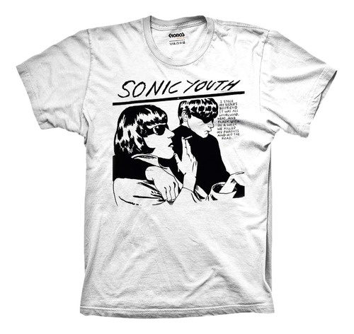 Remera Sonic Youth Retro Vintage Algodon Plastisol Vinyl