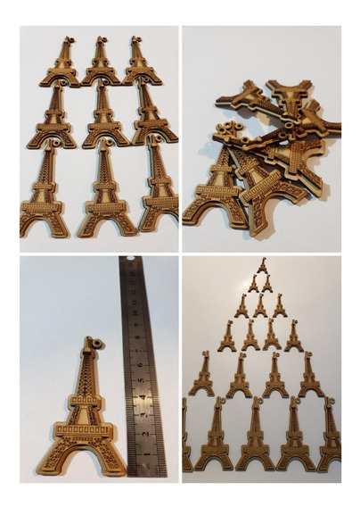 Aretes torre eiffel souvenir parís arete dorado oro Tour Eiffel France