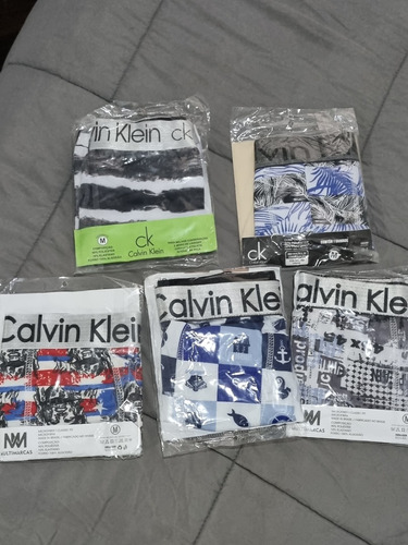 Boxer Calvin Klein Pack X5 Unidades Talle M