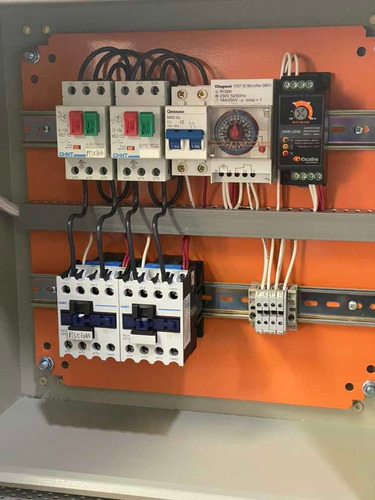 Tablero Control 2 Bombas De Piscinas. 2 Y 3 Hp. 220v. Monof.