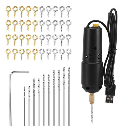 Kit De Mini Taladro Eléctrico De Resina .