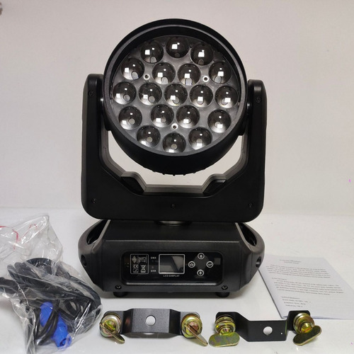 Luces Led De Cabeza Móvil Para Dj 19x15w Dmx Rgbw