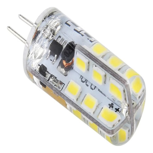 10 Uds. Bombilla Led G4 3w 12v 2835 Smd 24leds Lámpara De