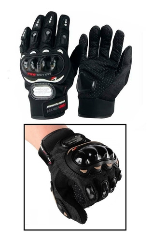 Guantes Probiker Para Moto Protección Nudillos Y Palmas