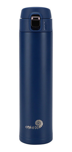 Garrafa Térmica De Inox - 500ml Azul Matte