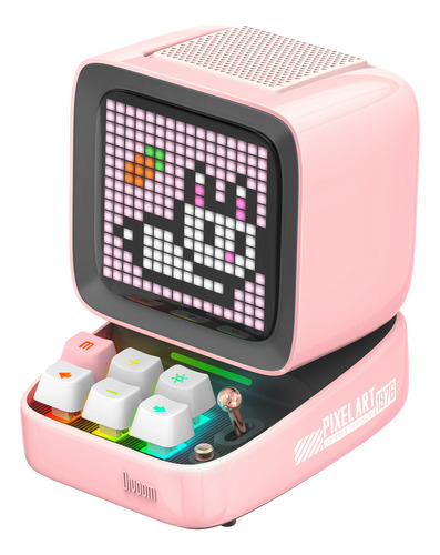 Divoom Ditoo Pixel Art Altavoz Bt Retro Con Pantalla Led Ros
