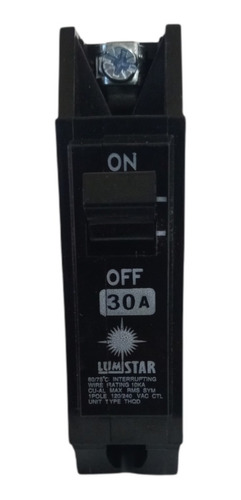 Breaker Superficial (1*30 Amp) Lumistar Thqd130