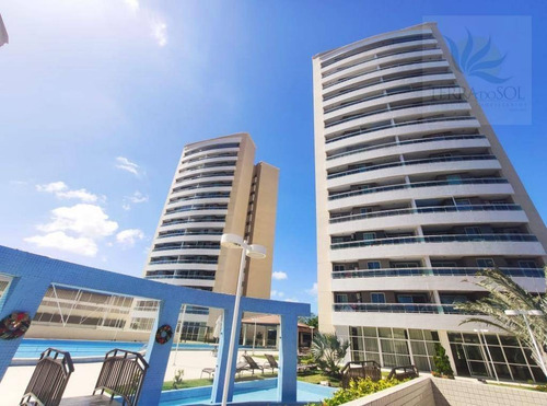 Apartamento Com 3 Dormitórios À Venda, 81 M² Por R$ 445.000,00 - Cocó - Fortaleza/ce - Ap0839