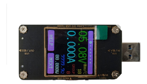 Usb Tester Bluetooth Tipo-c Multímetro Voltaje Amperaje