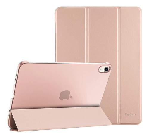 Funda Para iPad 10.9 10 Gen 2022 A2696 A2757 A2777 Rosa Gold