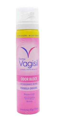Dermo Vagisil Desodorante Intimo Odor Block X 75ml