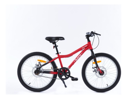 Bicicleta Zanella Suono Rodado 24. Rojo