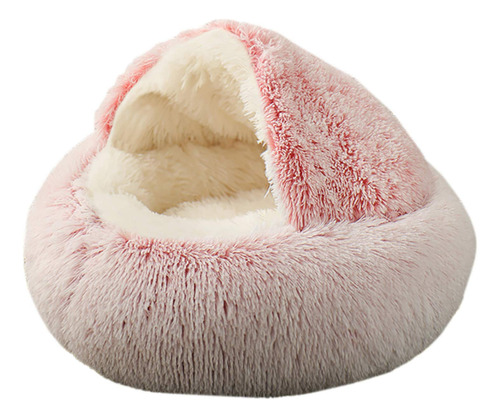 Kwewik Cama Para Gatos, Redonda Y Suave, De Felpa Suave, Con