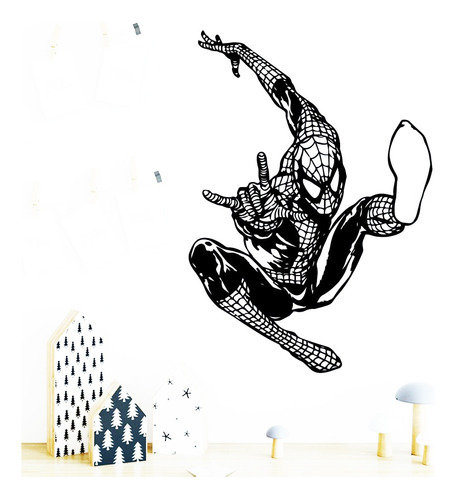 Vinilos Sticker Spiderman Avengers 55x59cms Varios Diseños