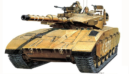 Tanque  1:35 Academy - 13267 - Merkava Mk. Iii 