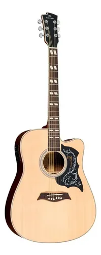 Violão Eletroacústica Michael Galaxy Vm925dtc para Destros Satin ...