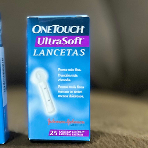 5 Cajas Onetouch Ultra Soft - Lancetas