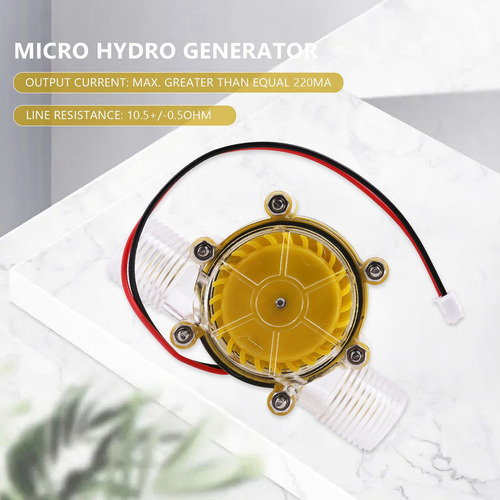 Hel Bomba De Flujo De Agua De 10 W, Generador Hidráulico,