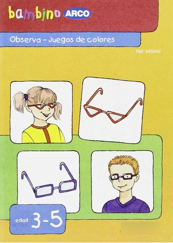 Libro Bambino Arco. Observa. Juegos De Colores - Aa.vv.