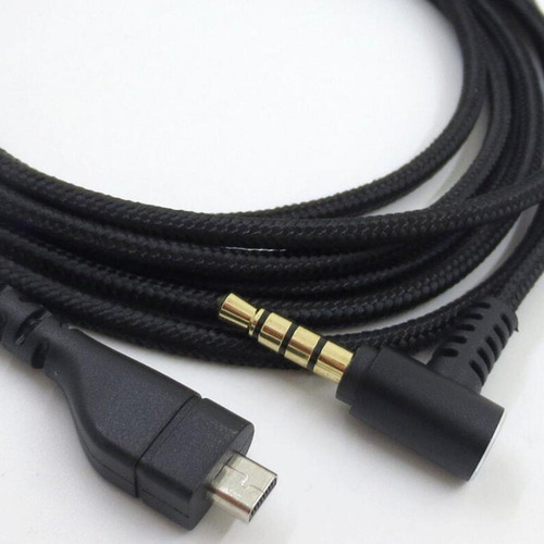 Cable De Repuesto De Audio Para Auriculares, 2 M / 6,5 Plata