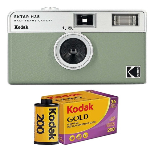 Kodak Ektar H35 Cámara De Medio Cuadro Cámara De Película De