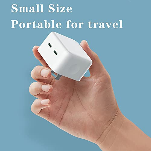Adaptador De Corriente Libeau iPhone 35w Dual Usb-c Port Pd