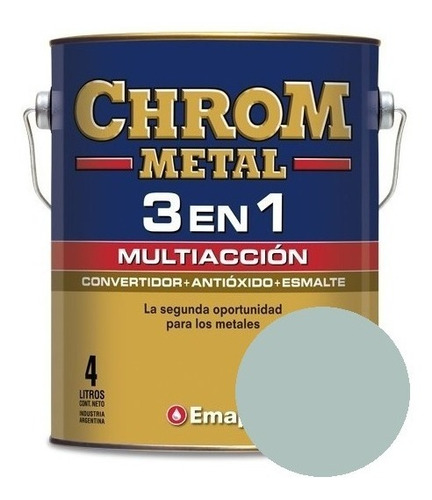 3 En 1 Gris Espacial Brillante Emapi G2 20 Lt Solo Envio