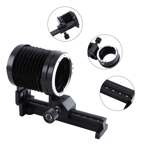 Extensão De Montagem Em Tripé Bellows Macro Lens Para Montag