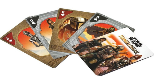 2 Set Naipes O Carta Ingles Star Wars The Mandalorian