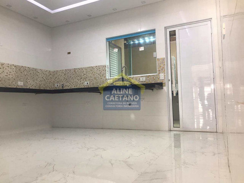 Imagem 6 de 18 de Sobrado Novo 2 Dorms, Caiçara, R$468 Mil, Jga1431 - Vjga1431