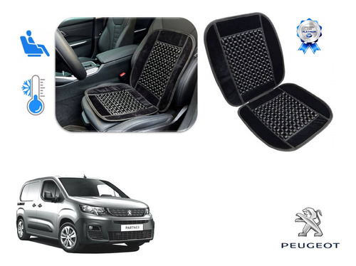 Cubre Asiento Respaldo Bolitas Peugeot Partner 2017 A 2023