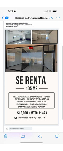 Se Renta Local Comercial En Plaza San Agustín