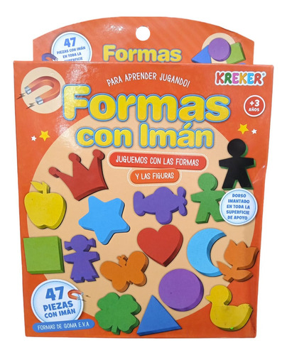 Formas Figuras Y Siluetas X 47 De Goma Eva Con Iman Kreker