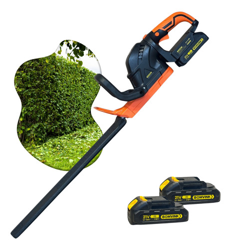 Aparador Cerca Viva 51 Cm 1000w 2 Baterias 21v Profissional