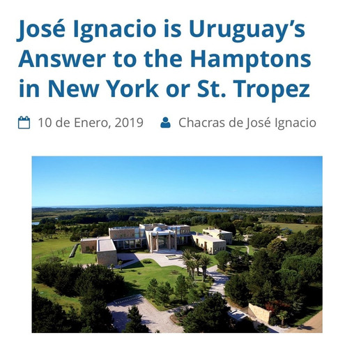 Imagen 19 de 21 de Terreno Lote En Venta En Jose Ignacio, Punta Del Este, Punta Del Este / Maldonado