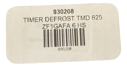 Timer Defrost Para Heladera Blue Star Tmd 625 6hs