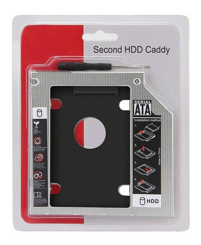 Caddy Adaptador Disco Duro Pro 9.5mm Sata3
