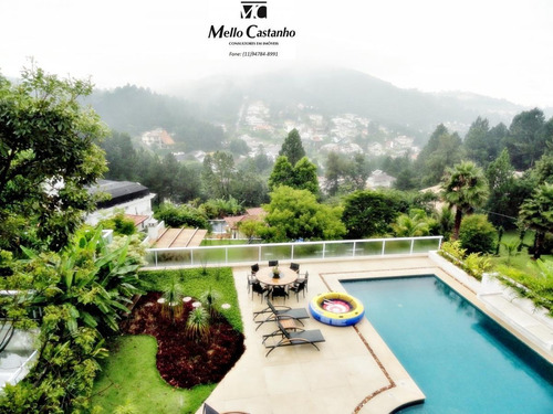Imagem 1 de 15 de Chácara Alphaville 10 - Maravilhoso Espaço - 1.750 M2 De Terreno - 1.054 M2 De Construção - Vista Para A Mata - 1001641_1-2089882