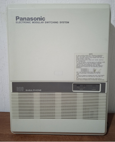 Conmutador Panasonic Easa Phone 308 Kx-t30810b