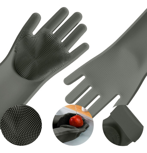 Guantes Magicos Limpieza Lavar Trastes Silicona Multiusos