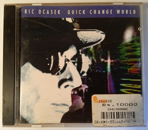 Cd Ric Ocasek Quick Change World 1993 The Cars