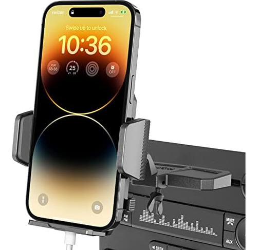 Soporte Para Teléfono Con Ranura Para Cd Resistente Con Dise