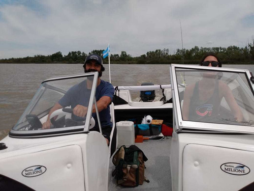 Lancha Open 3v Bianca 510 Power Tec 40 Hp Nautica Milione 8