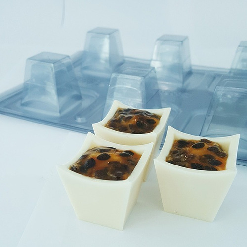 4 Forma Silicone Bwb 869 - Salto Alto Fechado Chocolate