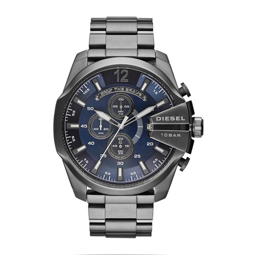 Relógio Masculino Diesel Original Grafite Dz4329/1an De Luxo