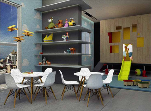 Imagem 4 de 8 de Apartamento, 1 Dorms Com 40 M² - Boqueirão - Praia Grande - Ref.: Mgq435 - Mgq435