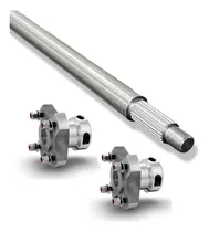 Comprar Eixo Estriado 30x1000mm, Buggy, Triciclos+suportes P\u002F Coroa