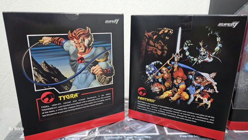 Super7 Thundercats Tygra Tigro Panthro En Mano (Usado)